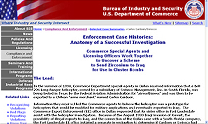 Bureau of Industry and Security