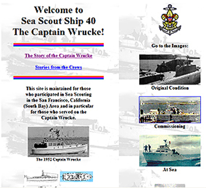 Sea Scout Shiip 40 Web site